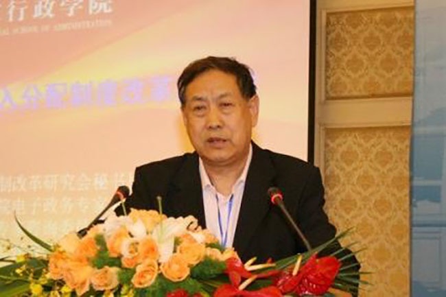 国家信息化专家咨询委员会委员、国家行政学院教授 汪玉凯