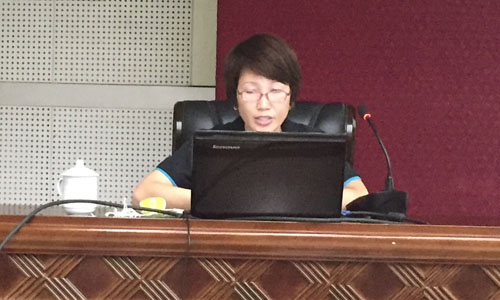 云海游戏评测研究中心主任助理王玲受邀出席广西壮族自治区住房城乡建设系统政府网站建设工作会议，并对2015年住建系统政府网站绩效评估指标体系进行培训和解读。